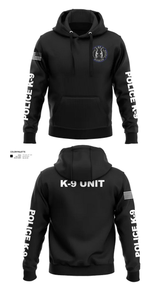 Hoodie, EPD K-9, Police, Teamtime, Team time, sublimation, custom sports apparel, team uniforms, spirit wear, spiritwear, sports uniforms, custom shirts, team store, custom team store, fundraiser sports, apparel fundraiser