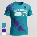 North Alabama Hornets 57686673 Short Sleeve Performance Shirt - 2