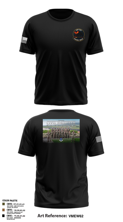 118th CES Short Sleeve Performance Shirt - 3
