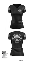 Las Vegas 60845219 Women's Short Sleeve V-neck Shirt - 15