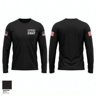 Long Sleeve Performance Shirt, Lawrence Police Department SWAT, Police, Teamtime, Team time, sublimation, custom sports apparel, team uniforms, spirit wear, spiritwear, sports uniforms, custom shirts, team store, custom team store, fundraiser sports, apparel fundraiser