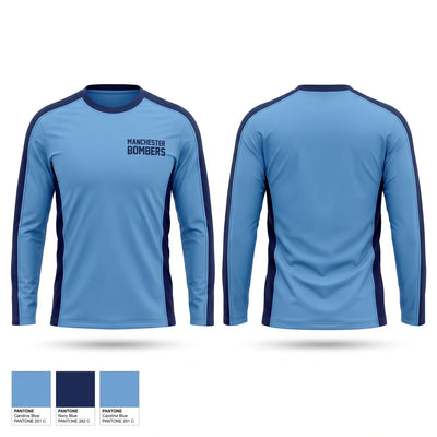 Manchester Bombers Long Sleeve Performance Shirt - 1