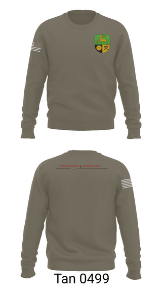 Crew Neck Sweatshirt, Feuerwehr Barsinghausen, Fire Department, Teamtime, Team time, sublimation, custom sports apparel, team uniforms, spirit wear, spiritwear, sports uniforms, custom shirts, team store, custom team store, fundraiser sports, apparel fundraiser