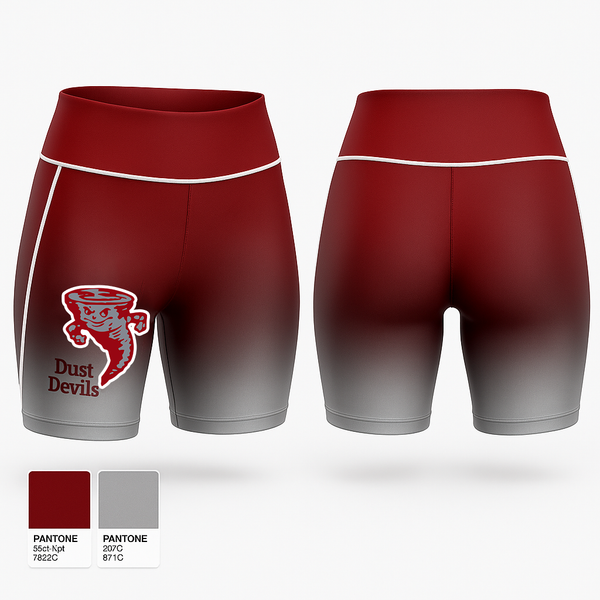Womens Shorts, Dust devils, Men's Basketball, Teamtime, Team time, sublimation, custom sports apparel, team uniforms, spirit wear, spiritwear, sports uniforms, custom shirts, team store, custom team store, fundraiser sports, apparel fundraiser