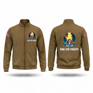 Windbreaker, VAQ-136, Navy, Teamtime, Team time, sublimation, custom sports apparel, team uniforms, spirit wear, spiritwear, sports uniforms, custom shirts, team store, custom team store, fundraiser sports, apparel fundraiser