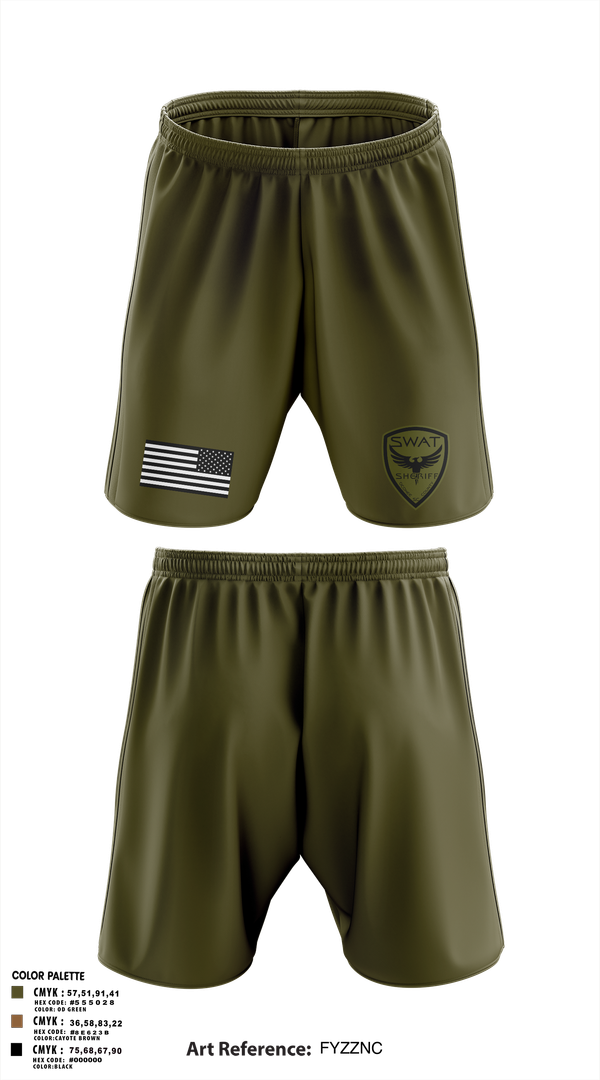 Athletic Shorts With Pockets, SWAT, , Teamtime, Team time, sublimation, custom sports apparel, team uniforms, spirit wear, spiritwear, sports uniforms, custom shirts, team store, custom team store, fundraiser sports, apparel fundraiser