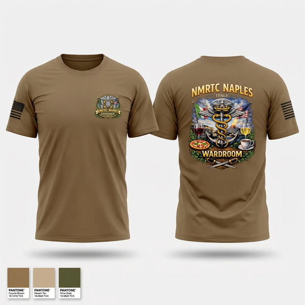 USNMRTC Naples 8430389 Short Sleeve Performance Shirt - 1