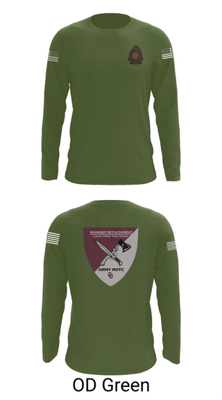 Long Sleeve Performance Shirt, FY 25-26 OU RC, Army, Teamtime, Team time, sublimation, custom sports apparel, team uniforms, spirit wear, spiritwear, sports uniforms, custom shirts, team store, custom team store, fundraiser sports, apparel fundraiser