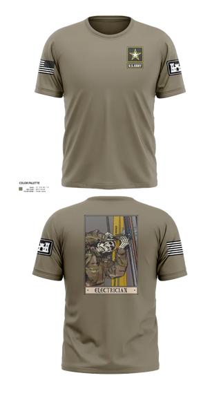 Old School Cotton Feel Shirt, 378th ECC, , Teamtime, Team time, sublimation, custom sports apparel, team uniforms, spirit wear, spiritwear, sports uniforms, custom shirts, team store, custom team store, fundraiser sports, apparel fundraiser