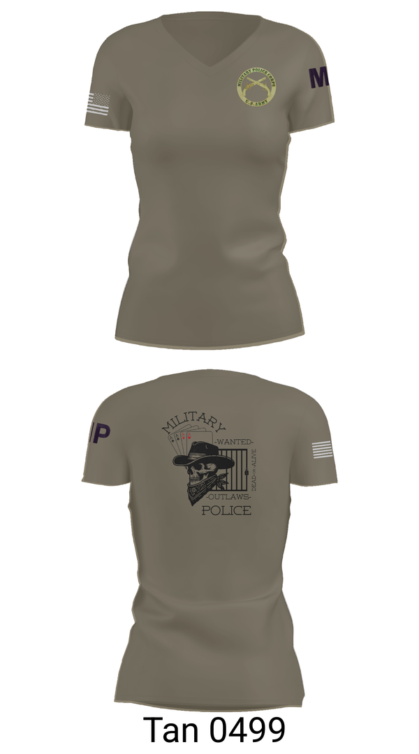 Womens Short Sleeve Vneck Shirt, 3RD PLATOON OUTLAWS, Army, Teamtime, Team time, sublimation, custom sports apparel, team uniforms, spirit wear, spiritwear, sports uniforms, custom shirts, team store, custom team store, fundraiser sports, apparel fundraiser