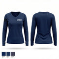 Tyronza fire/rescue 19146650 Women's Long Sleeve V-neck Shirt - 1