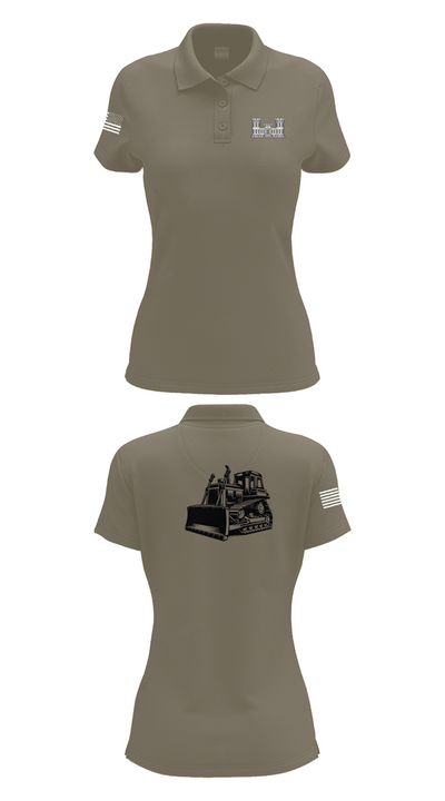 A co 229th Heavy 11453419 Women's Short Sleeve Performance Polo  - 75