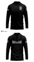 U.S. Forces Customs Agency Long Sleeve hooded sunshirt - 11