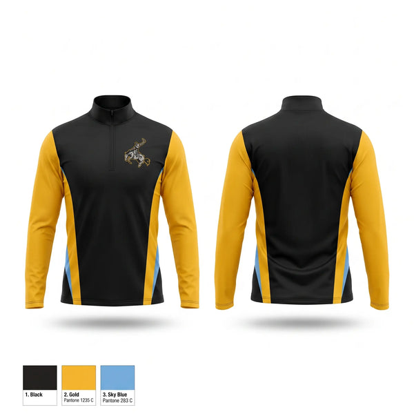 Quarter Zip Jacket, Woodson, Men's Basketball, Teamtime, Team time, sublimation, custom sports apparel, team uniforms, spirit wear, spiritwear, sports uniforms, custom shirts, team store, custom team store, fundraiser sports, apparel fundraiser
