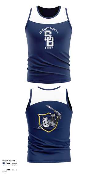 Tank Top, Somerset Berkley, Cheer, Teamtime, Team time, sublimation, custom sports apparel, team uniforms, spirit wear, spiritwear, sports uniforms, custom shirts, team store, custom team store, fundraiser sports, apparel fundraiser