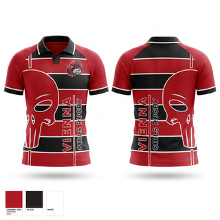 Rugby Jersey, Vienna Girls, Rugby, Teamtime, Team time, sublimation, custom sports apparel, team uniforms, spirit wear, spiritwear, sports uniforms, custom shirts, team store, custom team store, fundraiser sports, apparel fundraiser