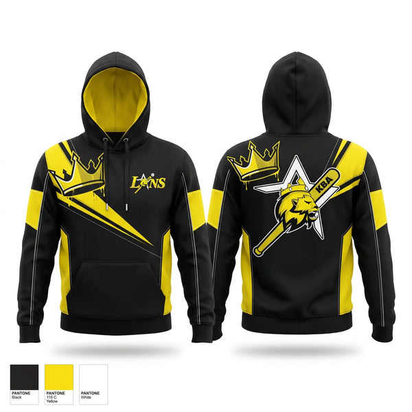Hoodie, KBALIONS, Baseball, Teamtime, Team time, sublimation, custom sports apparel, team uniforms, spirit wear, spiritwear, sports uniforms, custom shirts, team store, custom team store, fundraiser sports, apparel fundraiser