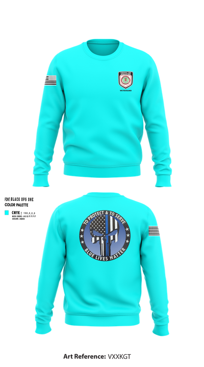 Policía Municipal de Carolina 96327149 Crew Neck Sweatshirt - 20