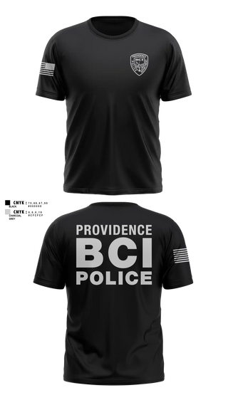 Short Sleeve Performance Shirt, Providence Police BCI, Police, Teamtime, Team time, sublimation, custom sports apparel, team uniforms, spirit wear, spiritwear, sports uniforms, custom shirts, team store, custom team store, fundraiser sports, apparel fundraiser