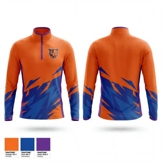 Quarter Zip Jacket, North Pitt High School Football, Track & Field, Teamtime, Team time, sublimation, custom sports apparel, team uniforms, spirit wear, spiritwear, sports uniforms, custom shirts, team store, custom team store, fundraiser sports, apparel fundraiser