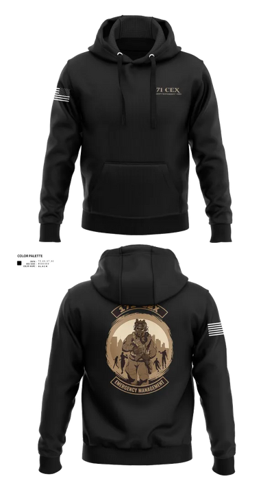 171st Emergency Management Flight 44868000 Hoodie - 21