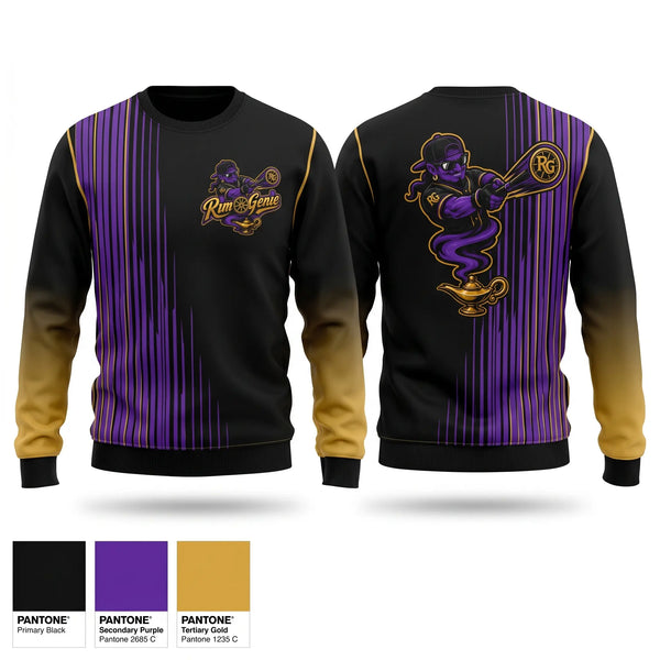 Crew Neck Sweatshirt, Rim Genie, Softball, Teamtime, Team time, sublimation, custom sports apparel, team uniforms, spirit wear, spiritwear, sports uniforms, custom shirts, team store, custom team store, fundraiser sports, apparel fundraiser