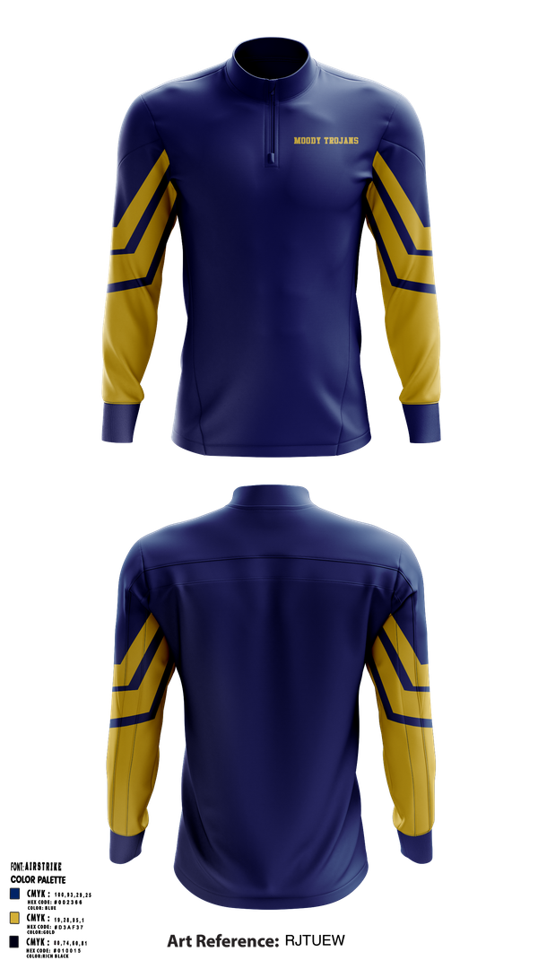 Quarter Zip Jacket, Moody Trojans, Men's Basketball, Teamtime, Team time, sublimation, custom sports apparel, team uniforms, spirit wear, spiritwear, sports uniforms, custom shirts, team store, custom team store, fundraiser sports, apparel fundraiser