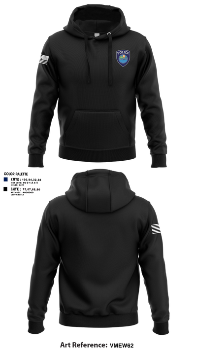 Lakeville Police Department 60717822 Hoodie - 2