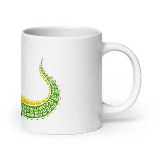 Gatorback Surface Covering 50418891 White Glossy Mug - Large