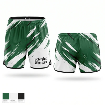 Schuyler Warriors Track Shorts - 1