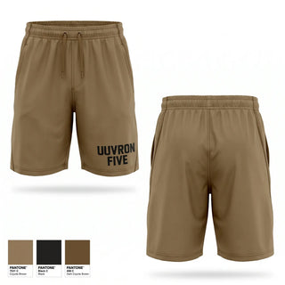 Athletic Shorts With Pockets, UUVRON FIVE, Navy, Teamtime, Team time, sublimation, custom sports apparel, team uniforms, spirit wear, spiritwear, sports uniforms, custom shirts, team store, custom team store, fundraiser sports, apparel fundraiser