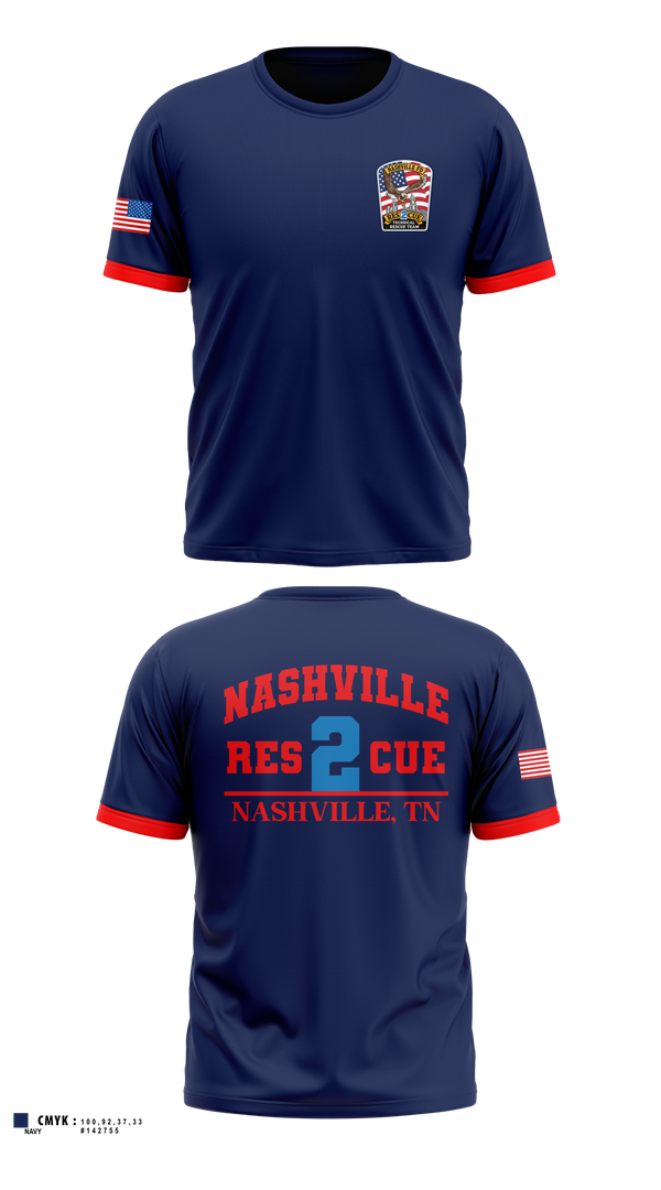 Short Sleeve Performance Shirt, Rescue 2, Fire Department, Teamtime, Team time, sublimation, custom sports apparel, team uniforms, spirit wear, spiritwear, sports uniforms, custom shirts, team store, custom team store, fundraiser sports, apparel fundraiser