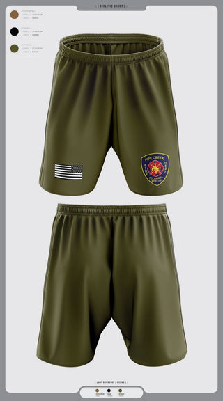Athletic Shorts With Pockets, PCFD, , Teamtime, Team time, sublimation, custom sports apparel, team uniforms, spirit wear, spiritwear, sports uniforms, custom shirts, team store, custom team store, fundraiser sports, apparel fundraiser