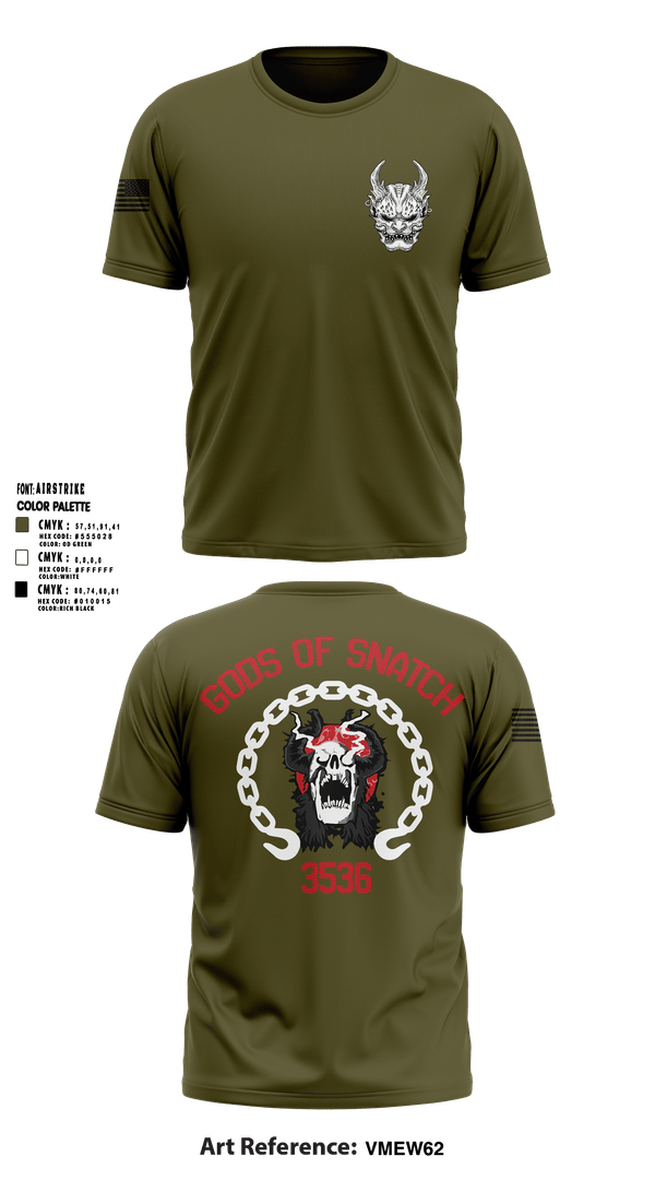 Wrecker gods 39362242 Old School Cotton Feel Shirt - 1