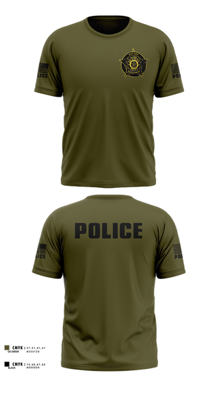 Short Sleeve Performance Shirt, Quinton Police Department, Police, Teamtime, Team time, sublimation, custom sports apparel, team uniforms, spirit wear, spiritwear, sports uniforms, custom shirts, team store, custom team store, fundraiser sports, apparel fundraiser