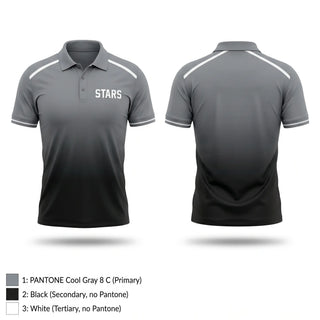 Short Sleeve Performance Polo, Stars, Softball, Teamtime, Team time, sublimation, custom sports apparel, team uniforms, spirit wear, spiritwear, sports uniforms, custom shirts, team store, custom team store, fundraiser sports, apparel fundraiser