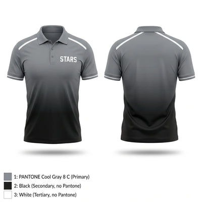 Stars Short Sleeve Performance Polo - 1