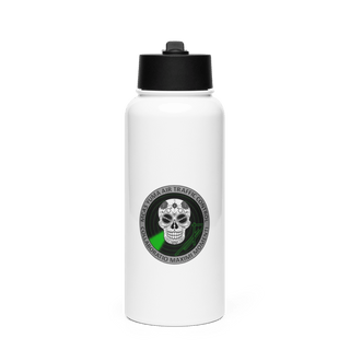 ATC 67082396 Stainless Steel Water Bottle with a Straw Lid