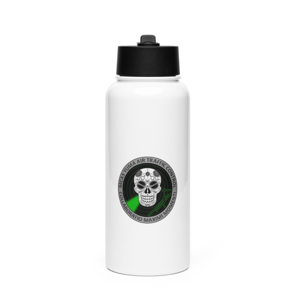 ATC 67082396 Stainless Steel Water Bottle with a Straw Lid