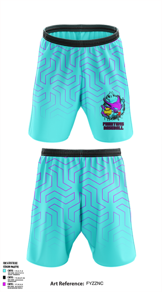 Athletic Shorts With Pockets, Phantoms, Baseball, Teamtime, Team time, sublimation, custom sports apparel, team uniforms, spirit wear, spiritwear, sports uniforms, custom shirts, team store, custom team store, fundraiser sports, apparel fundraiser