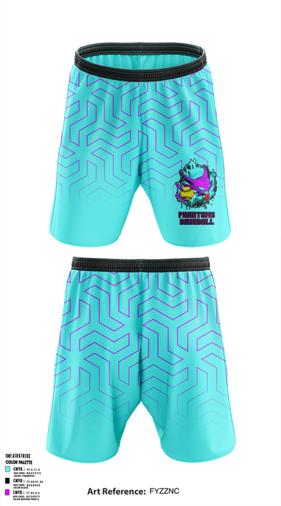Phantoms 84226682 Athletic Shorts With Pockets - 1