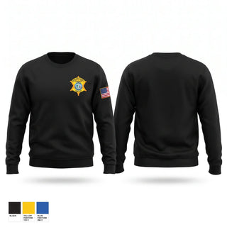 Crew Neck Sweatshirt, Richland County Sheriff’s Department, Police, Teamtime, Team time, sublimation, custom sports apparel, team uniforms, spirit wear, spiritwear, sports uniforms, custom shirts, team store, custom team store, fundraiser sports, apparel fundraiser