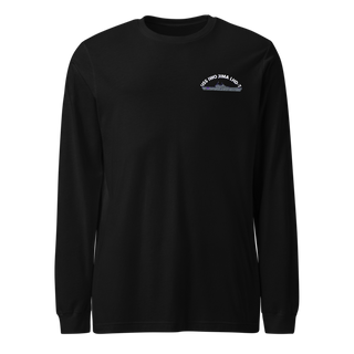 USS IWO JIMA LHD7 FRG Unisex Long Sleeve Tee | Bella + Canvas 3501