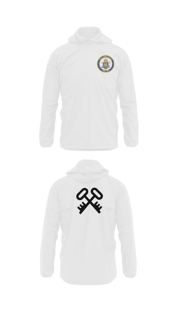 Windbreaker, USS ANNAPOLIS, Navy, Teamtime, Team time, sublimation, custom sports apparel, team uniforms, spirit wear, spiritwear, sports uniforms, custom shirts, team store, custom team store, fundraiser sports, apparel fundraiser