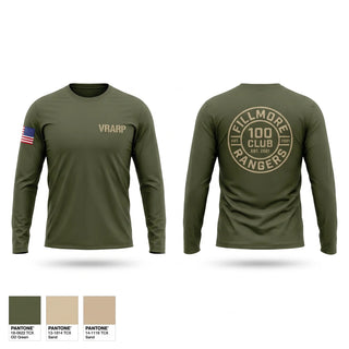 Long Sleeve Performance Shirt, VRA-RP, Army, Teamtime, Team time, sublimation, custom sports apparel, team uniforms, spirit wear, spiritwear, sports uniforms, custom shirts, team store, custom team store, fundraiser sports, apparel fundraiser