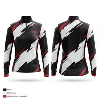 Quarter Zip Jacket, STORM, , Teamtime, Team time, sublimation, custom sports apparel, team uniforms, spirit wear, spiritwear, sports uniforms, custom shirts, team store, custom team store, fundraiser sports, apparel fundraiser