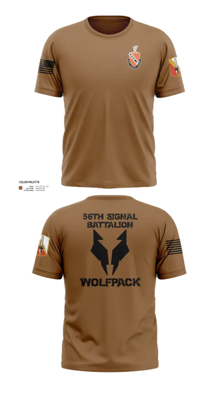 Short Sleeve Performance Shirt, 56th Signal Battalion, Army, Teamtime, Team time, sublimation, custom sports apparel, team uniforms, spirit wear, spiritwear, sports uniforms, custom shirts, team store, custom team store, fundraiser sports, apparel fundraiser