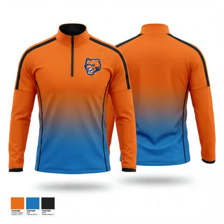 Quarter Zip Jacket, North Pitt Panthers, Men's Basketball, Teamtime, Team time, sublimation, custom sports apparel, team uniforms, spirit wear, spiritwear, sports uniforms, custom shirts, team store, custom team store, fundraiser sports, apparel fundraiser