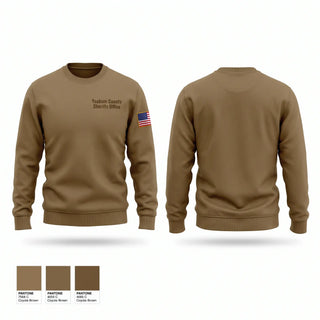 Crew Neck Sweatshirt, Yoakum County Sheriff’s Office, Police, Teamtime, Team time, sublimation, custom sports apparel, team uniforms, spirit wear, spiritwear, sports uniforms, custom shirts, team store, custom team store, fundraiser sports, apparel fundraiser