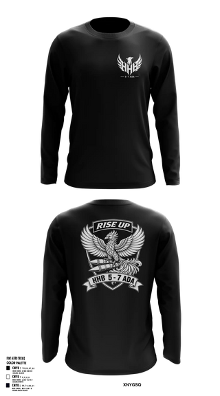 Long Sleeve Performance Shirt, HHB 5-7 ADA, Army, Teamtime, Team time, sublimation, custom sports apparel, team uniforms, spirit wear, spiritwear, sports uniforms, custom shirts, team store, custom team store, fundraiser sports, apparel fundraiser